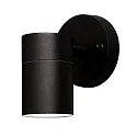 Luminaria de pared para exteriores MODENA GU10 IP44, negro, transparente
