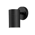 Luminaria de pared para exteriores MODENA GU10 IP44, negro, transparente