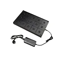 Konstsmide charging station CHARGER TL MINI with spacer, 15-fold, black