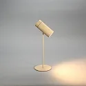 Konstsmide Lámpara de mesa a pilas MULTI 3in1 IP54, color arenoso regulable
