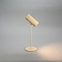Konstsmide Lámpara de mesa a pilas MULTI 3in1 IP54, color arenoso regulable
