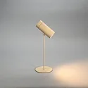 Konstsmide Lámpara de mesa a pilas MULTI 3in1 IP54, color arenoso regulable