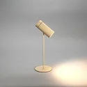 Konstsmide Lámpara de mesa a pilas MULTI 3in1 IP54, color arenoso regulable