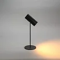 Konstsmide Lámpara de mesa a pilas MULTI 3in1 IP54, negro regulable