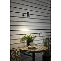 Konstsmide Lámpara de mesa a pilas MULTI 3in1 IP54, negro regulable