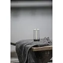 Konstsmide Lámpara de mesa a pilas EDISON XS USB IP54, antracita regulable