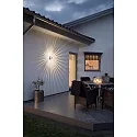 Konstsmide Luminaria de pared para exteriores MONZA IP54, latón 