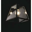 ECO-Light Luminaria colgante LEXINGTON de 1 llama IP20, negro