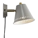 Luminaria de pared PINE GU10 IP20, negro, negro mate 