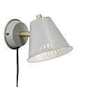 Luminaria de pared PINE GU10 IP20, negro, negro mate 