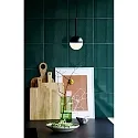 Nordlux Luminaria colgante CONTINA G9 IP20, mate, negro, blanco regulable
