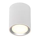 Luminaria de techo FALLON LONG cilíndrico IP20, blanco regulable