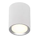 Luminaria de techo FALLON LONG cilíndrico IP20, blanco regulable