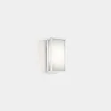 Luminaria de pared y techo SKAT MINI 200MM plano, resistente a los impactos, on/off IP65, blanco 