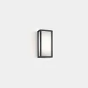 Luminaria de pared para exteriores SKAT MINI 200MM plano, resistente a los impactos, on/off IP65, antracita 