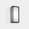 Luminaria de pared y techo SKAT 350MM resistente a los impactos, on/off IP65, verde abeto 