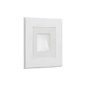 Luminaria de orientación CLICK angular, radiación lateral, conmutable IP65, blanco 