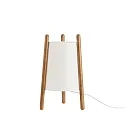 Luminaria de mesa WOODY con interruptor E27 IP20