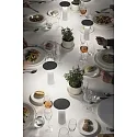 Luminaria de mesa COCKTAIL LED con regulador táctil, cónico IP20, negro regulable