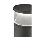 LEDS C4 Luminaria para balizas DAN cilíndrico, lang, CCT Switch, ajustable IP66, antracita 