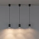 LEDS C4 pendant luminaire IRIS PENJANT IP20, black