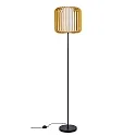 floor lamp VIVA E27 IP20, light wood, black