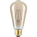 Bombillas Edison en forma de pera ST64 GOLD conmutable ST64 claro E27 2,5W 180lm 1800K 320° CRI 80-89 