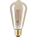 Bombillas Edison en forma de pera ST64 GOLD conmutable ST64 claro E27 4,5W 380lm 1800K 320° CRI 80-89 
