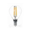 Filamento luminoso en forma de gota P45 regulable E14 4,5W 470lm 2700K CRI 80 regulable