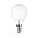 Filamento luminoso en forma de gota P45 regulable E14 4,5W 470lm 2700K CRI 80 regulable