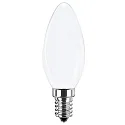 Filamento luminoso en forma de vela WHITE C35 E14 6,5W 810lm 4000K 320° CRI 80-89 