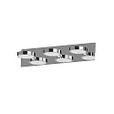 Mirror luminaire for walls ONNA LED, 3-flame, IP44, CCT, incl. 3x GX53, à 6W 2700K/4000K 400lm, chrome