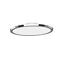 Luminaria de techo AQUA DISK-1 / 302MM de 1 llama, CCT Switch, conmutable GX53 IP44, cromo, brillante 