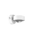 Luminaria de pared directa GX53 IP20, mate, satinado, blanco