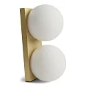 Luminaria de pared y techo PALLA MINI IP20, latón regulable