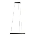 Luminaria colgante GLORIA IP20, negro regulable