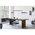 Lumexx Luminaria colgante GLORIA IP20, negro regulable