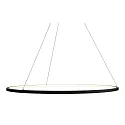 Luminaria colgante GLORIA IP20, negro regulable