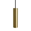 Luminaria colgante TUBE FLEX S25 GU10 IP20, latón