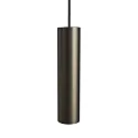 Luminaria colgante TUBE FLEX S25 GU10 IP20, titán