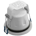 Megaman Luminaria empotrable para exteriores TEGO SLIM DOWNLIGHT 68MM rígido, juego de 10 IP65, blanco regulable