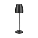 Lámpara solar de mesa TAVOLA SOLAR con conexión USB, juego de 1, con regulador táctil, montaje magnético IP54