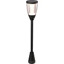 Lámpara solar de pie ONDIN con sensor IP54, antracita 