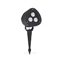 LED ground spike luminaire GARTIA L, IP65, 20W 3000K 2200lm 24°, anthracite, incl. 250cm H05RN-F + plug