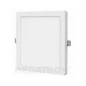 Luminaria de superficie / empotrada PANO DIM CCT SQUARE angular, CCT Switch IP20, blanco regulable