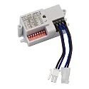 Sensor HF-PRESENCE / AMBIENT-LIGHT FOR MTP DECKO SLIM versión incorporada, ajustable, blanco