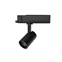 Foco trifásico ANGOLO S ajustable, conmutable, enfocable IP20, negro 