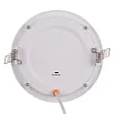 nobilé Downlight empotrable LED PANEL FLAT 145 R SCCT DIM C redondo, CCT Switch IP44, blanco regulable
