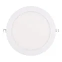Downlight empotrable LED PANEL FLAT 225 R SCCT MP plano, conmutable, multipower IP44, blanco 
