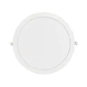 recessed downlight LED PANEL FLAT 300 R 830 350MA PRISM round, UGR < 19, excl. LED driver IP20, white dimmable